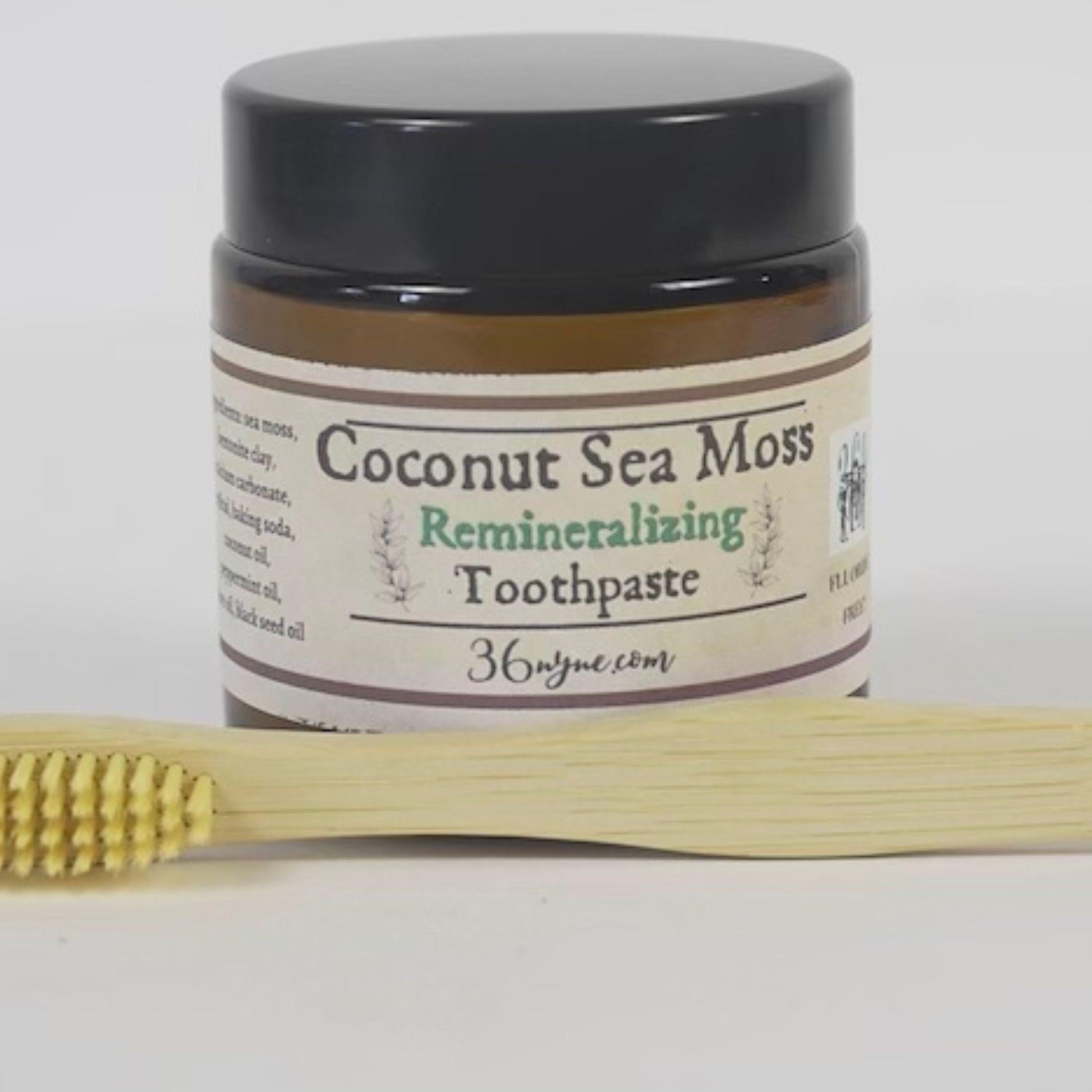 Coconut Sea Moss Remineralizing Toothpaste