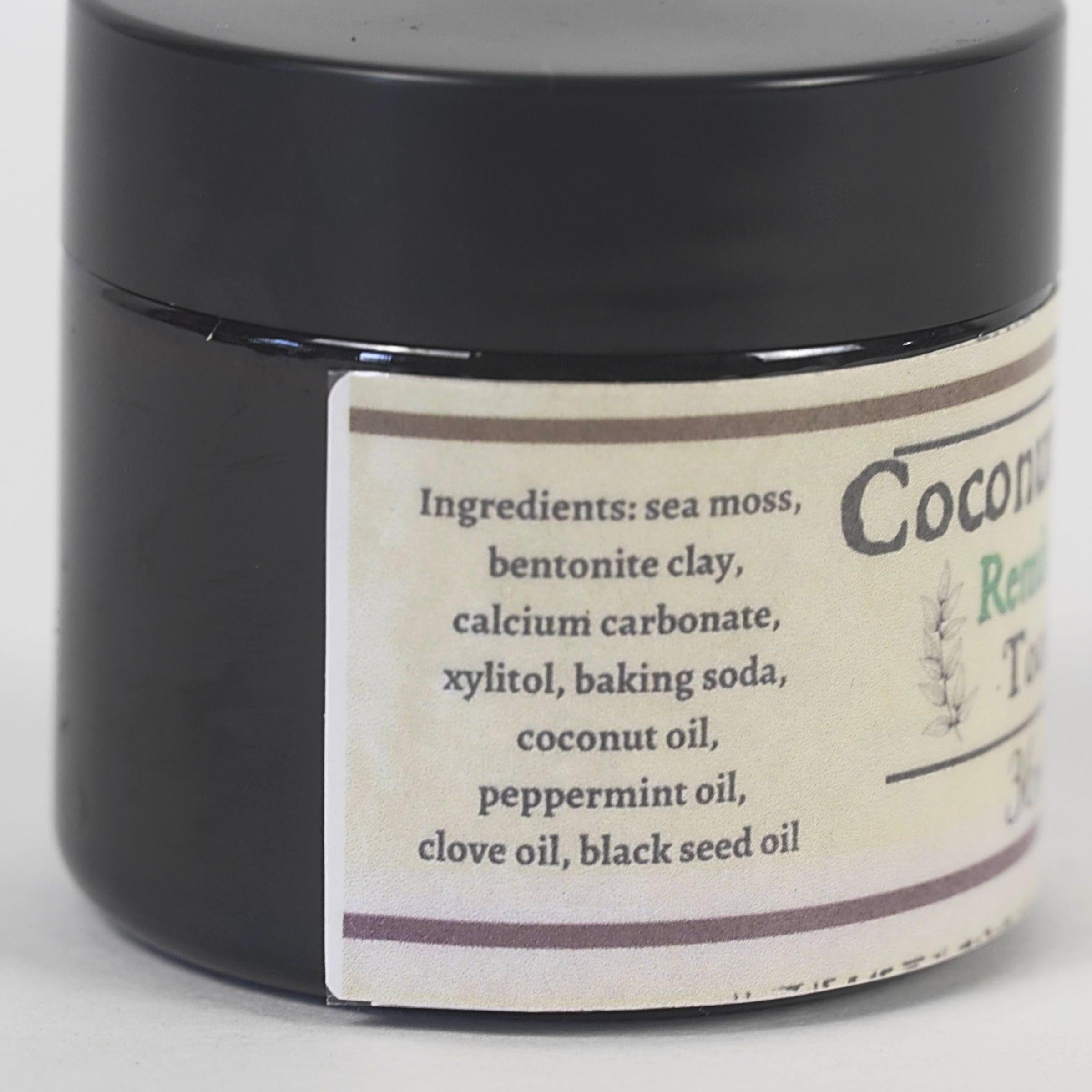 Coconut Sea Moss Remineralizing Toothpaste