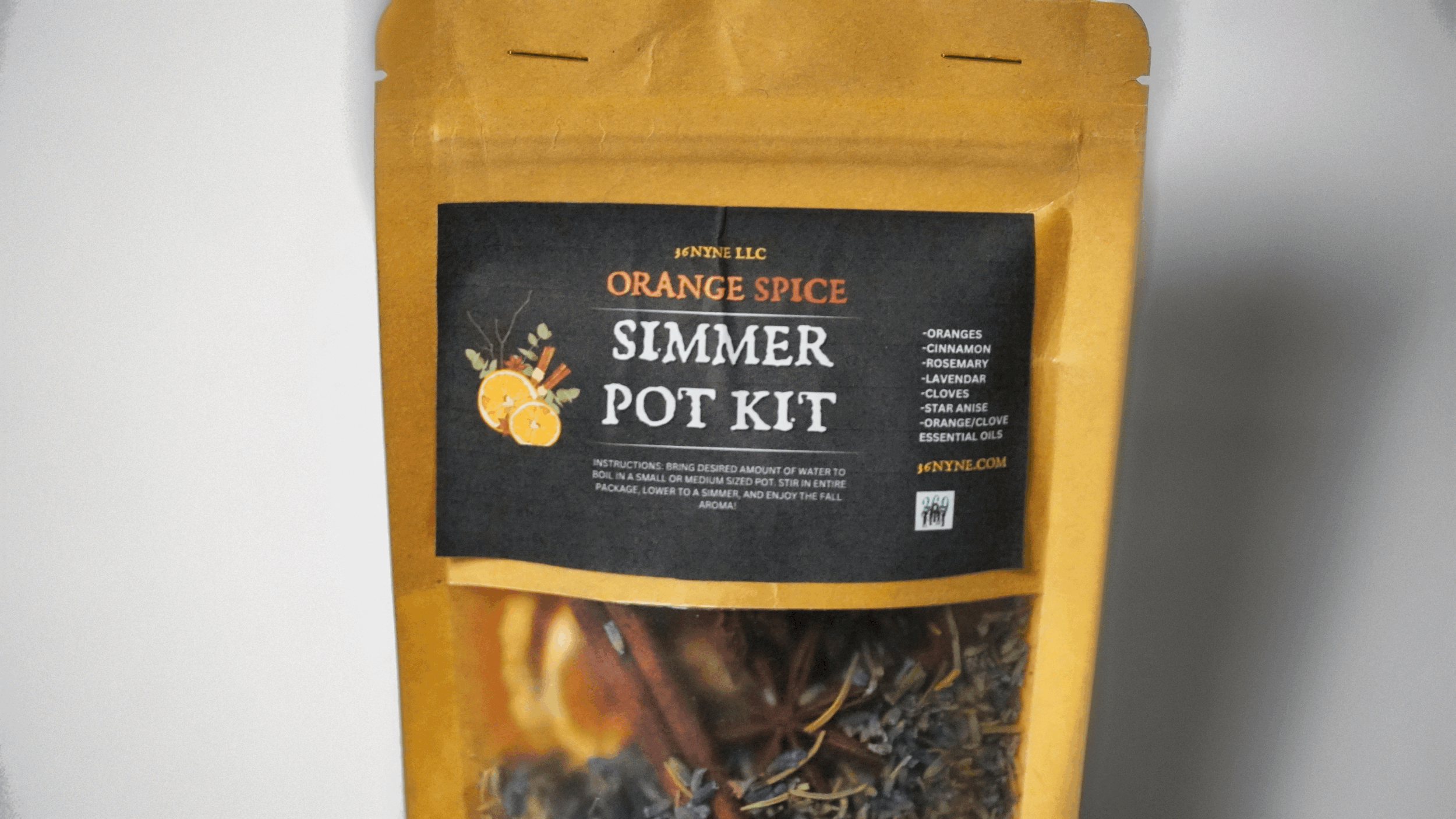Orange Spice Simmer Pot Kit
